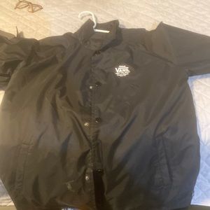 Selling Black Vans windbreaker